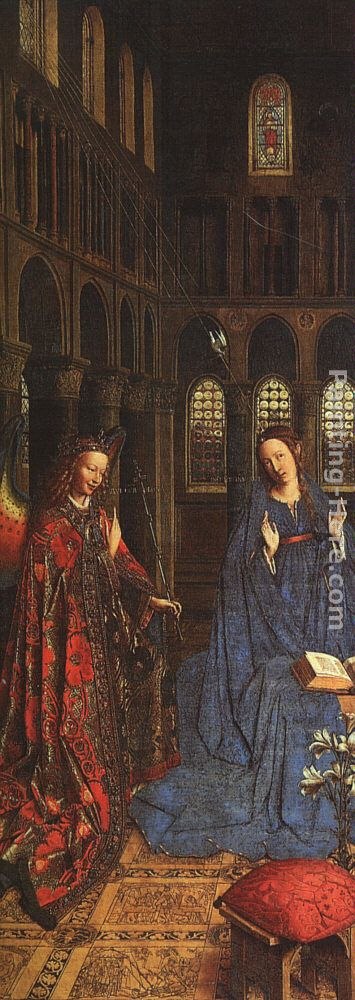 Jan van Eyck The Annunciation